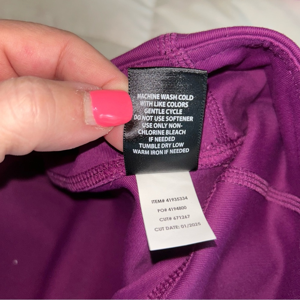 Torrid Purple Bike Shorts - Picture 7 of 8